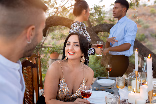 amigos felices fiesta ano nuevo al aire libre 23 2149144062