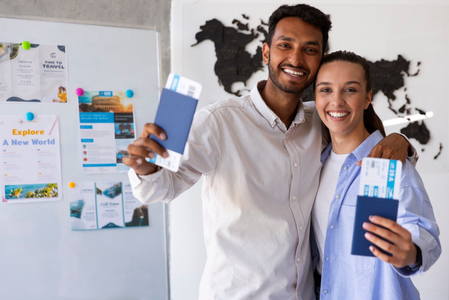 personas plano medio agencia viajes 52683 136432